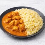 CHICKEN CURRY AND FRIED RICE